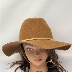 Pantropic Lite Felt Packable Brown Wide Brim Western Boho Coastal Cowgirl Medium